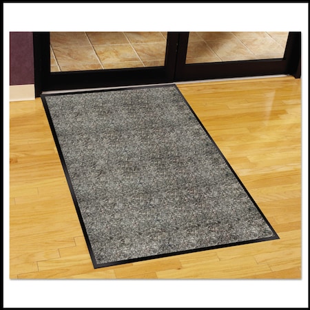 Guardian Floor Protection Floor Mat, 0.38" Thick, Pepper/Salt, 36 in W x 60 in L 74030530